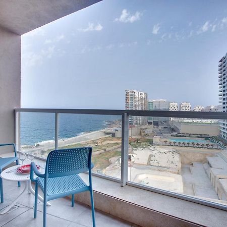 Modern Seaview Apartment In A Prime Location Σλιέμα Εξωτερικό φωτογραφία