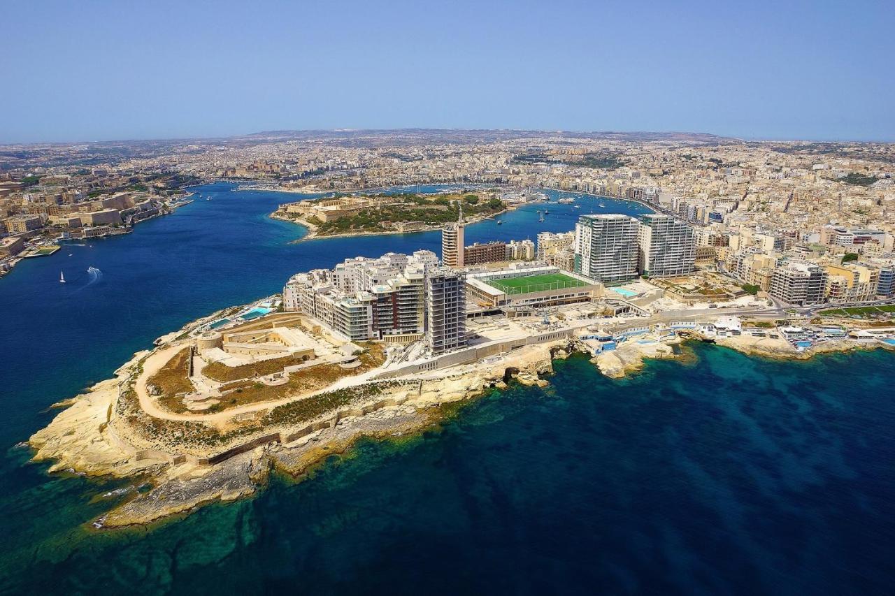Modern Seaview Apartment In A Prime Location Σλιέμα Εξωτερικό φωτογραφία